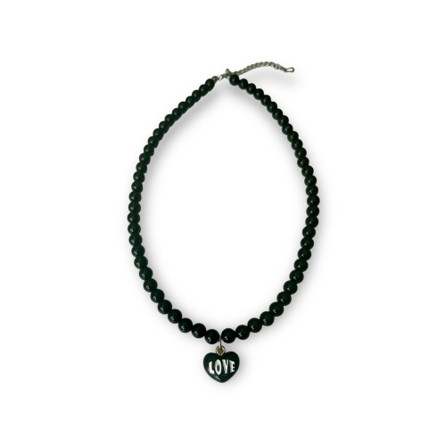 N | onyx LOVE necklace